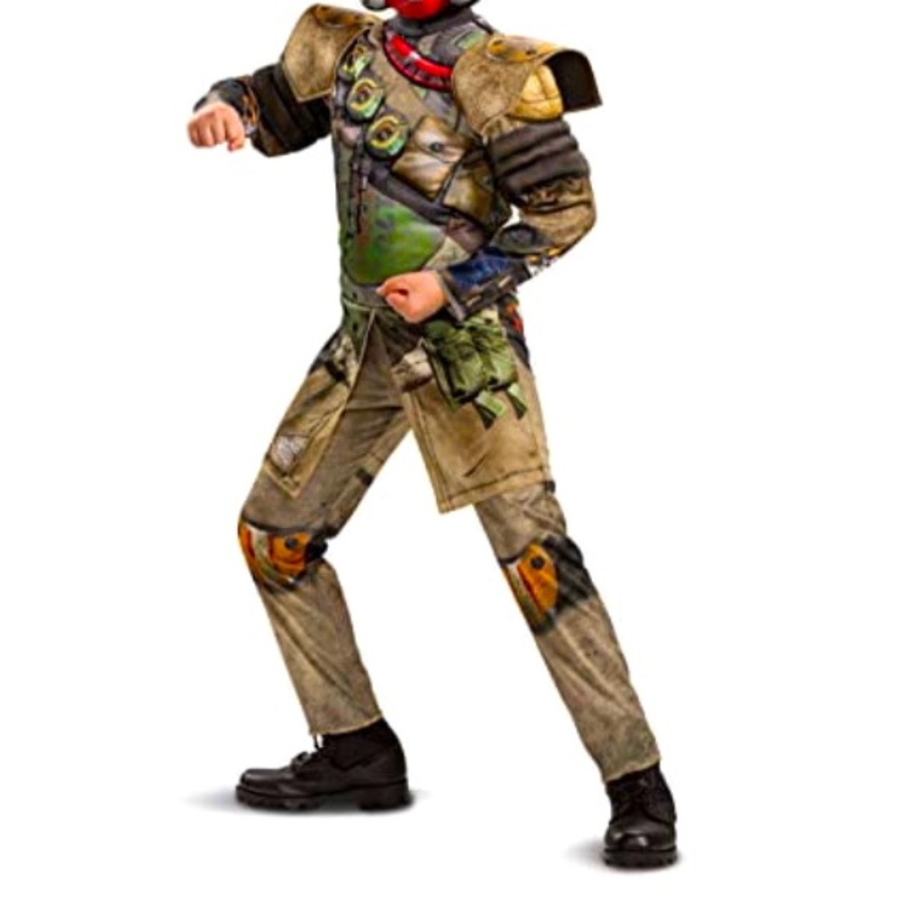 APEX LEGENDS MERCH FOR KIDS jumpsuit No mask, no accessories ,size 10/12 unissex